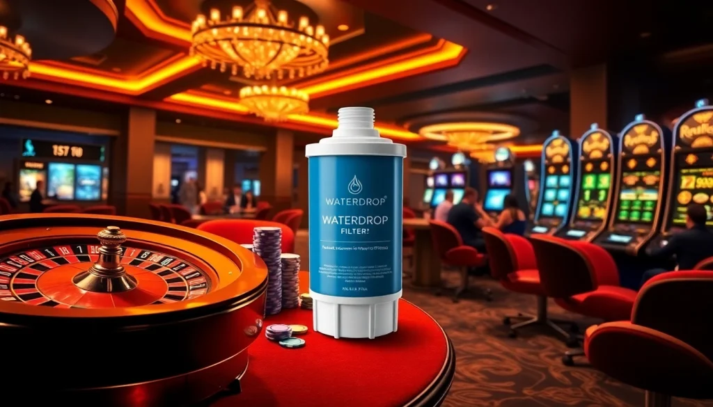 Experience the thrill of casino gaming while considering Waterdrop 4396841 Replacement for Everydrop® Filter 3 for better hydration.