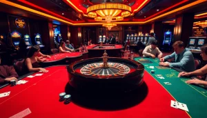 Experience the excitement of gaming at https://tylekeo.asia/, featuring vibrant casino tables and exciting roulette.