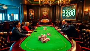 Experience the thrill of winning at https://xx88.contractors/ with exciting poker action and vibrant casino ambiance.