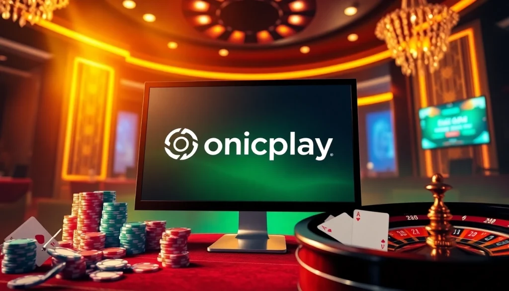 Experience thrilling online gaming at Onicplay with engaging interfaces and premium casino elements.