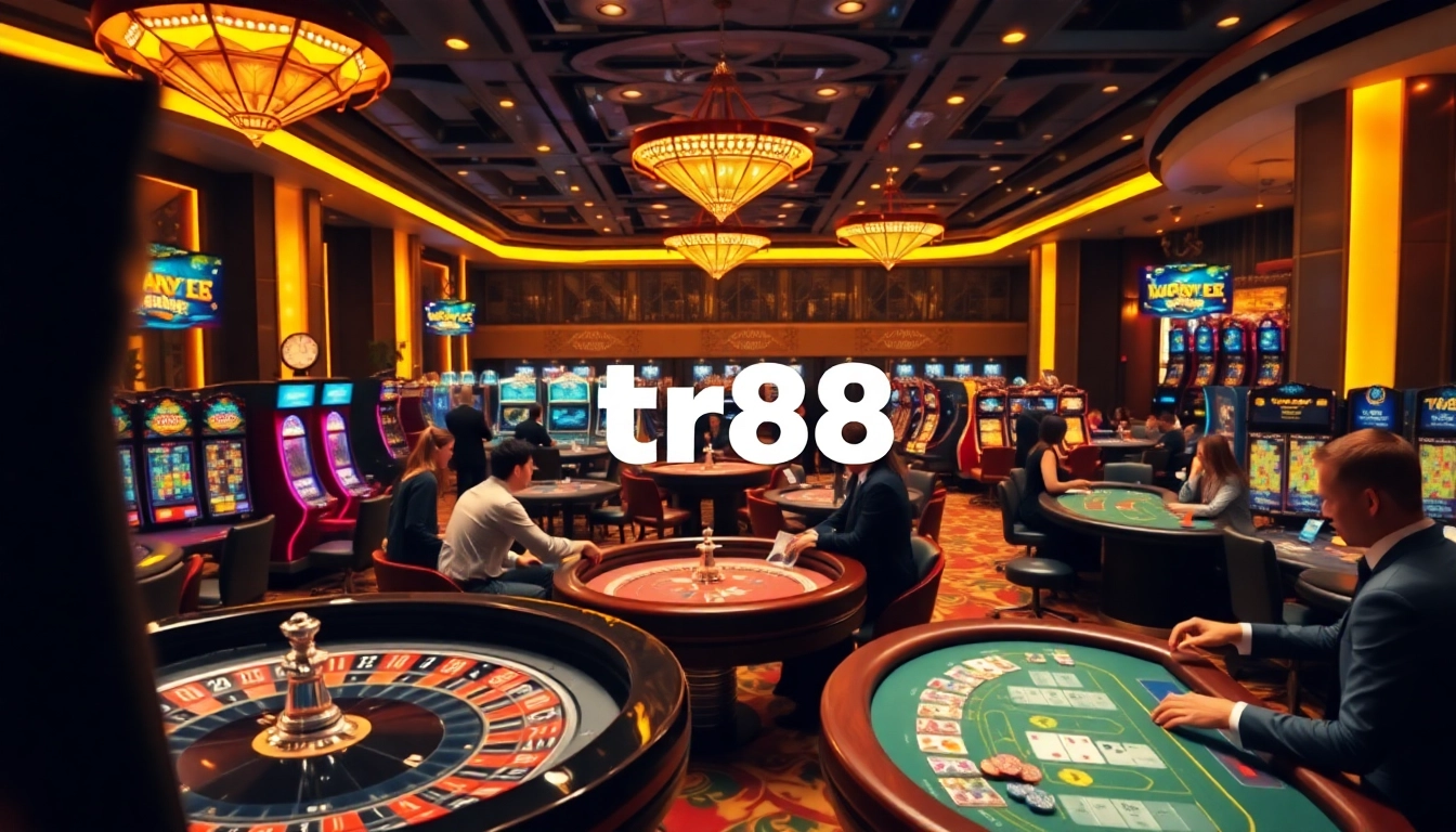 Experience the excitement of tr88 with engaging casino games and vibrant atmosphere.
