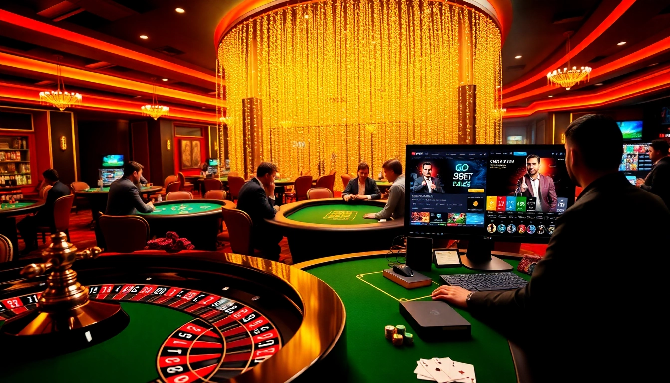 Experience the thrill of winning at 8qbet's exciting online games with vibrant casino ambiance.