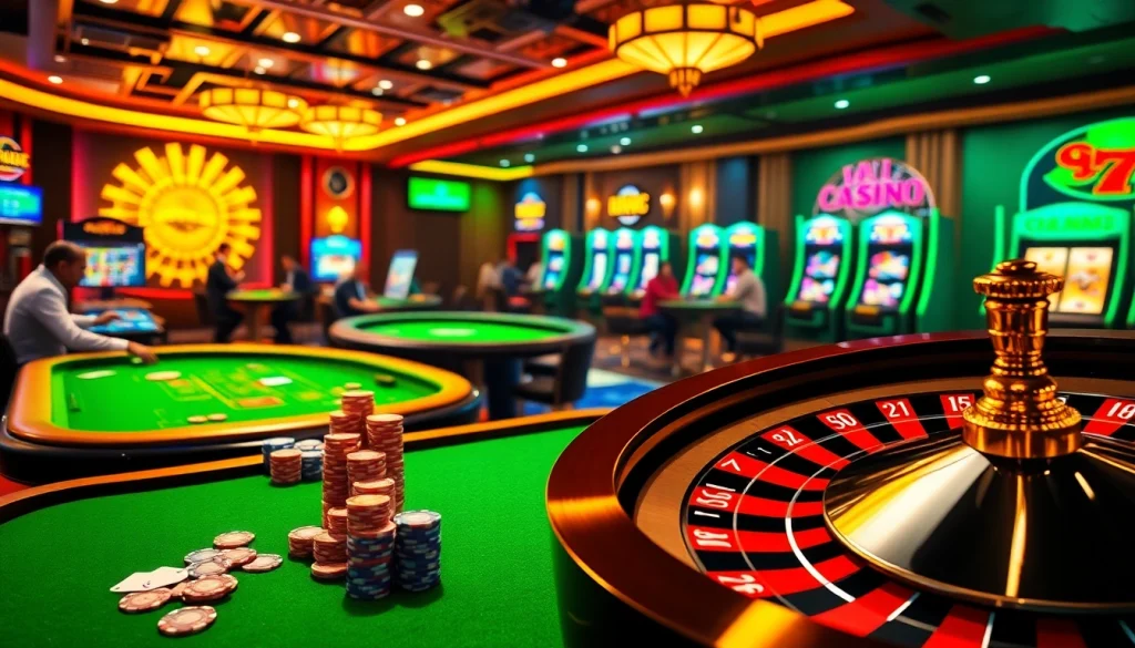 NOVA88 enhances your online gaming experience with vibrant casino visuals and engaging betting opportunities.