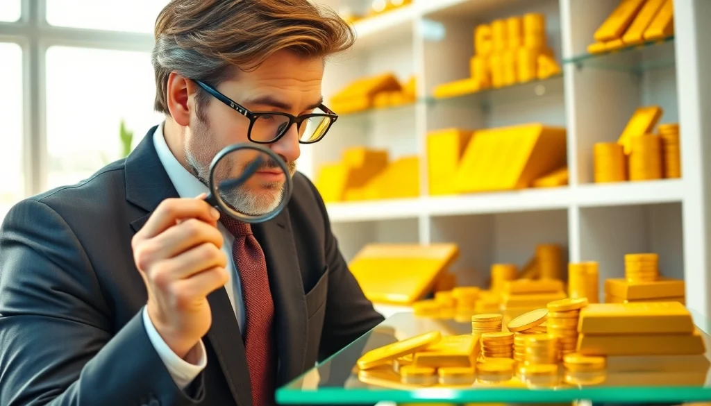 Weitere Informationen Goldankauf: Expertise im Goldverkauf und Goldbewertung.