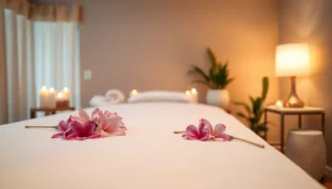 Experience relaxation at the best beauty spas near me with soothing decor and tranquil ambiance.