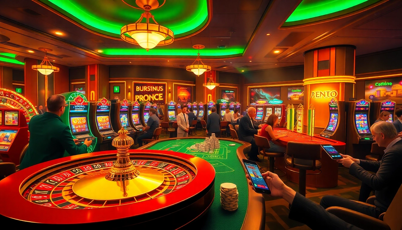 Players enjoying a thrilling online gaming experience at situs aresgacor featuring exciting casino elements.