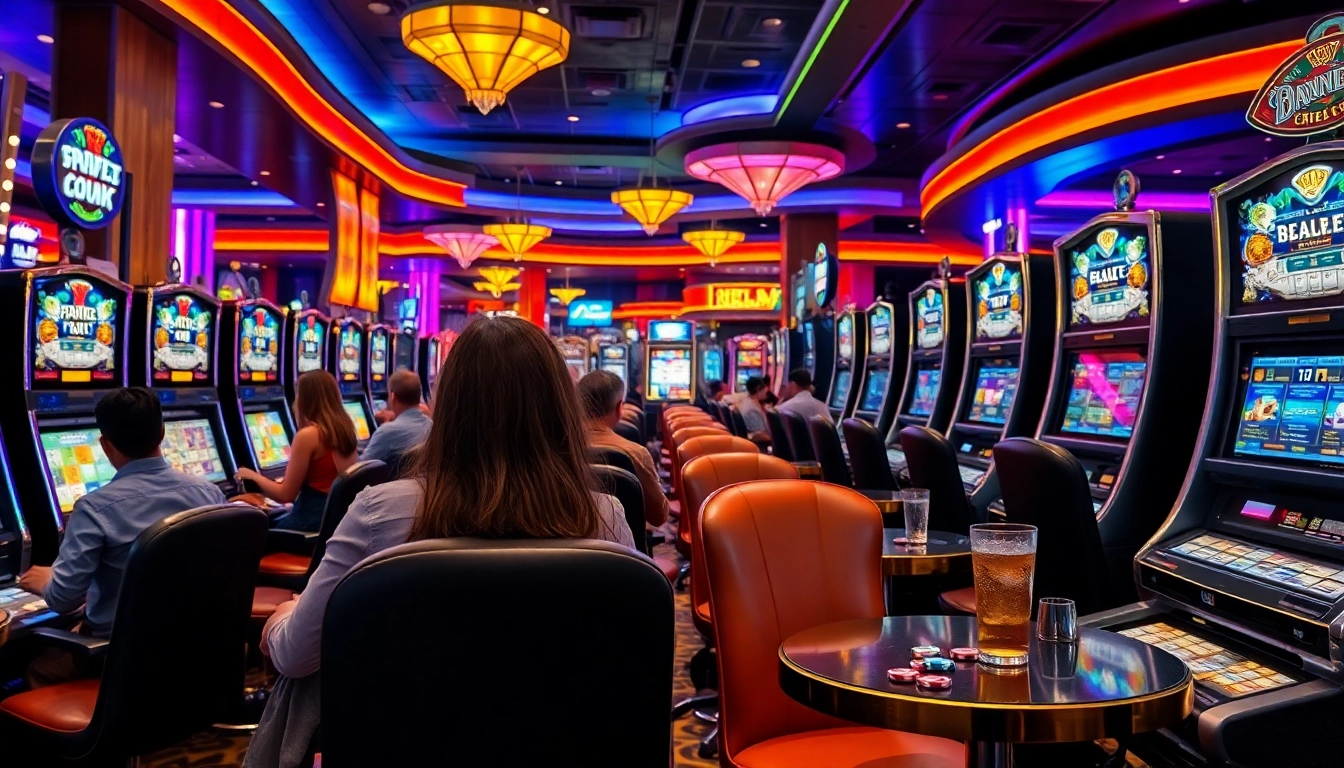 Menangkan link slot gacor di mesin slot kasino dengan suasana yang semarak.