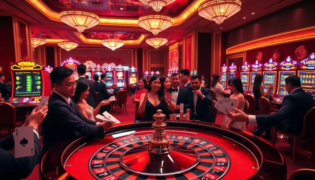 Experience luxury and excitement at mm88.com, featuring a vibrant casino atmosphere and thrilling gaming options.