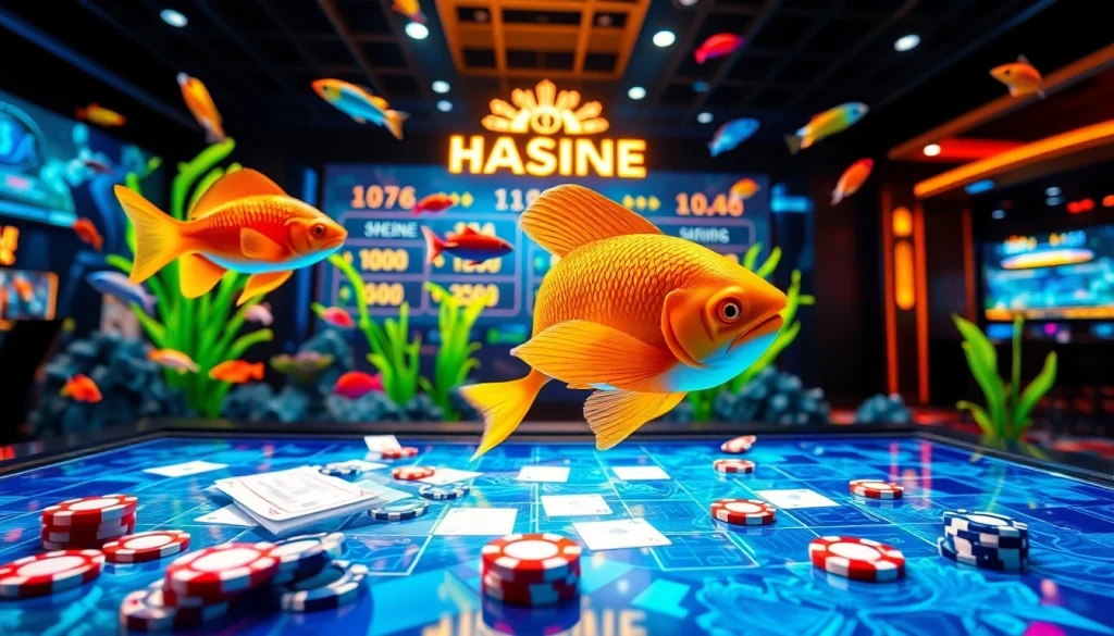 Experience the thrill of bắn cá đổi thưởng with vibrant graphics and immersive gameplay.