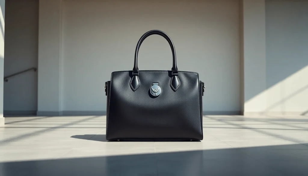 Handy Tasche abschließbar mit einzigartigem Sicherheitsschloss in elegantem Design.