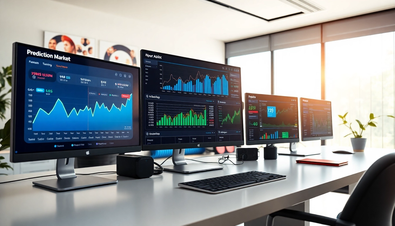 Engaging visualization of a Backpack Prediction Market dashboard showcasing analytics and betting options.