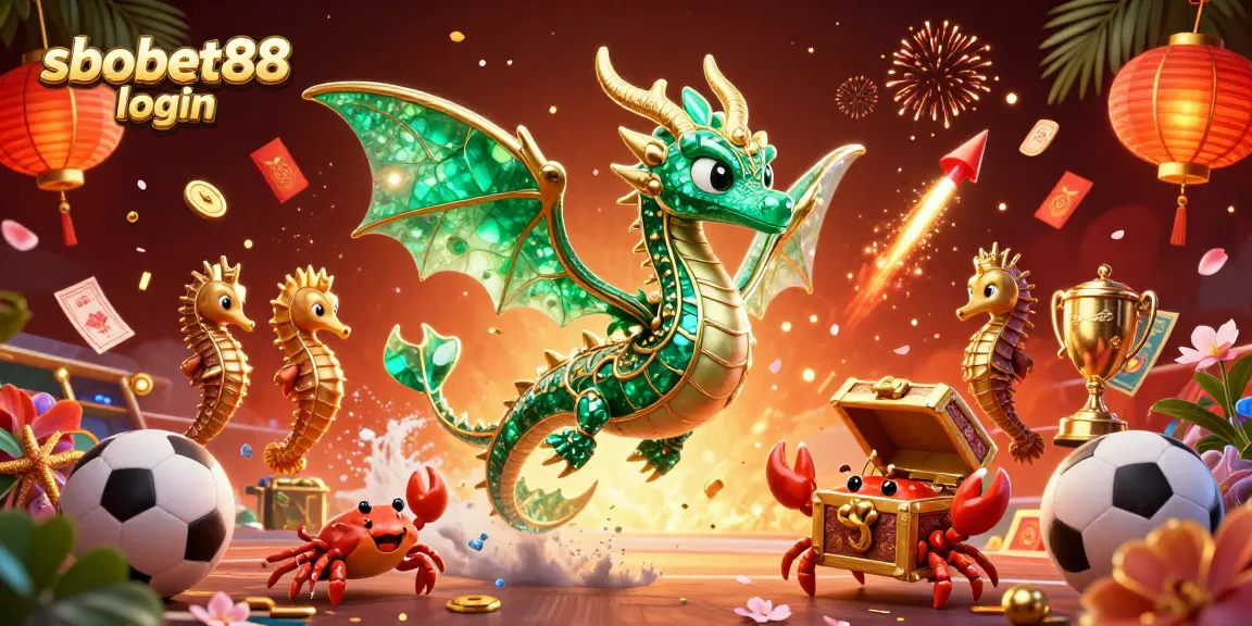Experience sbobet88 login with an exciting sports betting scene featuring vibrant characters and interactive game elements.