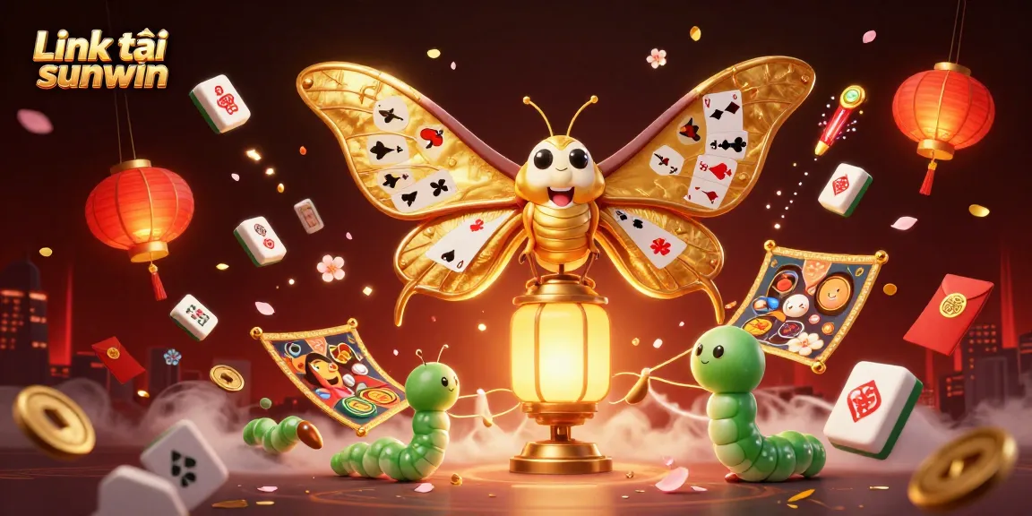 Experience the thrill of casino gaming with Link tải sunwin in a vibrant and dynamic 3D illustration.